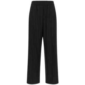 Brunello Cucinelli Micro Sequin Pinstripe Pants