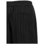 Brunello Cucinelli Micro Sequin Pinstripe Pants