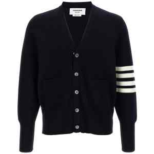 Thom Browne 4-bar Wool Cardigan