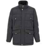 Brunello Cucinelli Membrane Wool Flannel Parka
