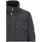 Brunello Cucinelli Membrane Wool Flannel Parka