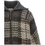 Brunello Cucinelli Double Dazzling Tartan Cardigan