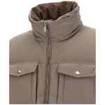 Moorer Alarick Bomber Jacket - Acqua Line