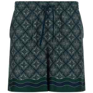 Casablanca Radiating Monogram Shorts