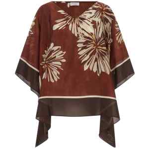 Brunello Cucinelli Silk Scarf Blouse