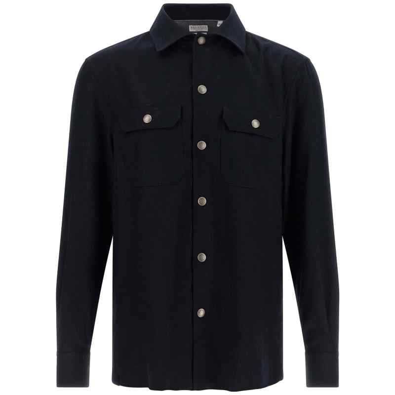 MY6660721C160_01_M_2026-06-18T06-40-57.767Z Brunello Cucinelli Flannel Overshirt