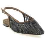 Brunello Cucinelli Precious Net Embroidery Slingback