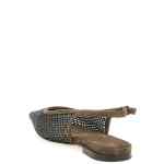 Brunello Cucinelli Precious Net Embroidery Slingback