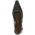 Brunello Cucinelli Precious Net Embroidery Slingback