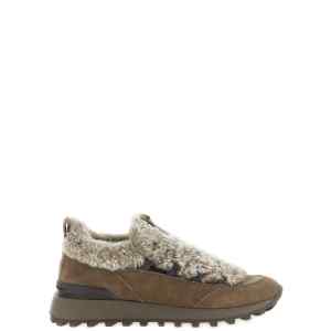Brunello Cucinelli Monile Shearling Sneakers