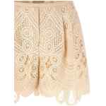 Elie Saab Macramé Embroidery Shorts