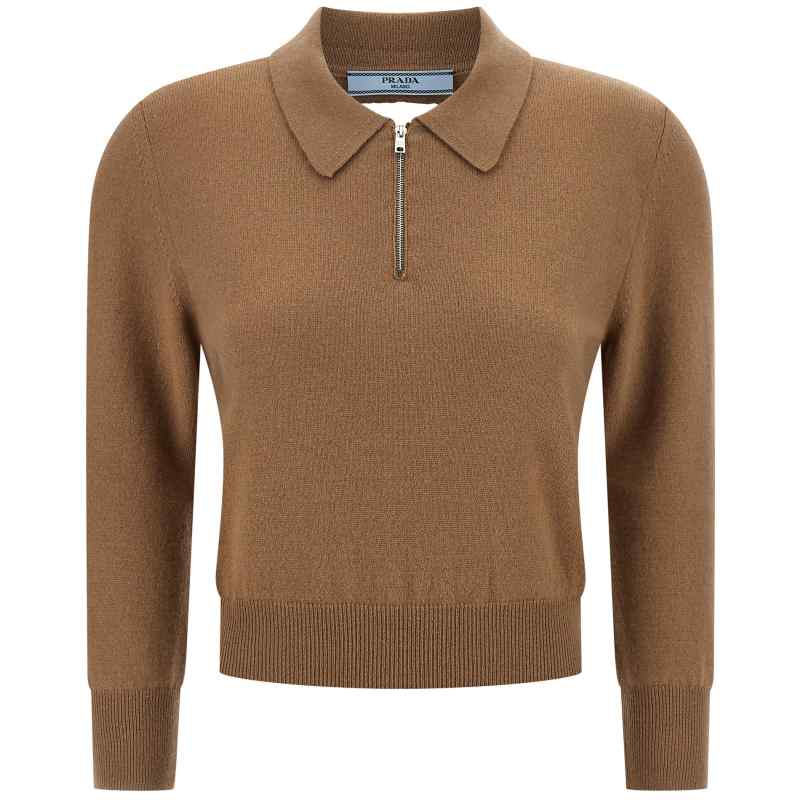 P24R2PSOOO17KCF0040_01_M_2025-07-30T08-48-22.7Z Prada Wool Polo Shirt