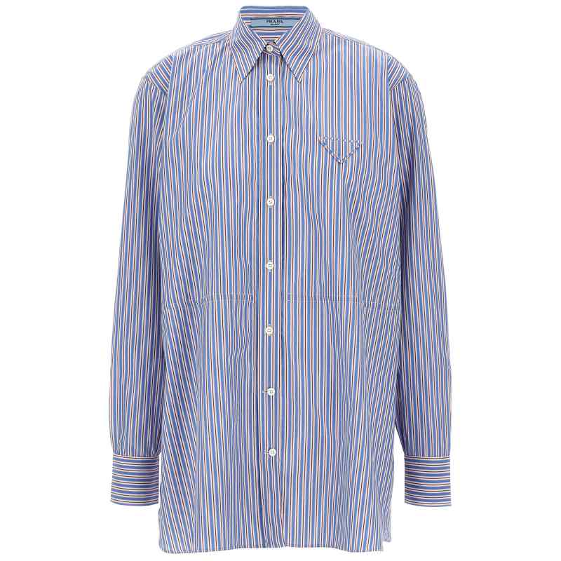 P488HGSOOO16PFF0013_01_M_2025-01-14T09-12-29.262Z Prada Striped Shirt