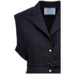 Prada Belt Wool Vest