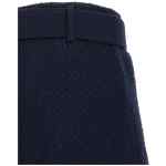 Self-Portrait Bouclé Wool Skort