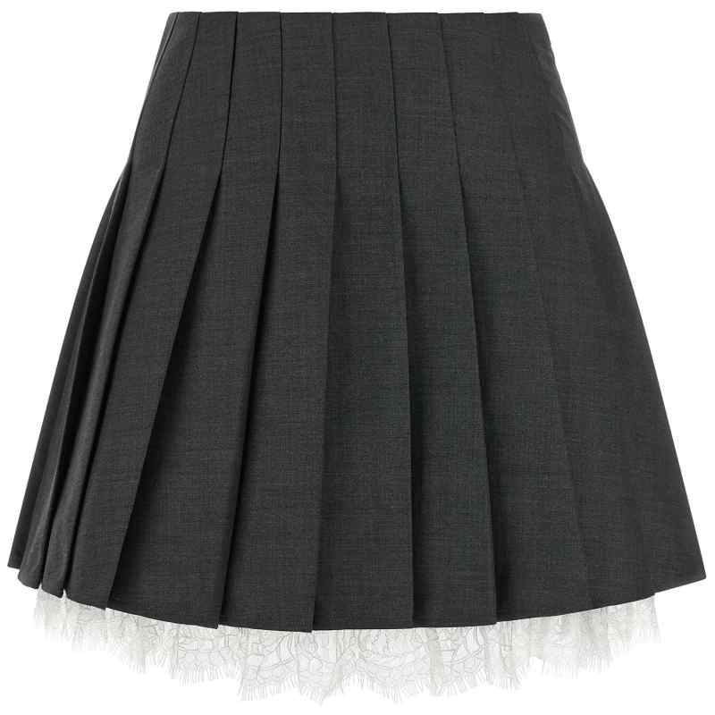 Self-Portrait Pleated Skirt