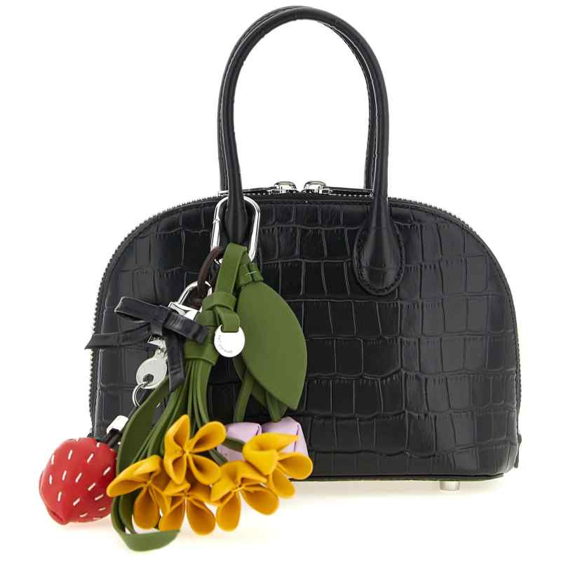 PF26316BBLACK_01_M_2026-08-11T09-53-12.191Z Self-Portrait Croc Leather Mini Toast Handbag