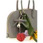 Self-Portrait Croc Leather Mini Toast Handbag