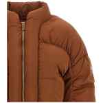 Elisabetta Franchi Down Jacket With Curled Sleeves