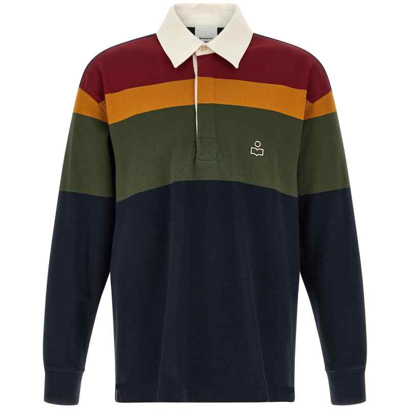 PL0013HAD3K02H30NA_01_M_2026-08-24T09-23-30.966Z Marant Color Block Brandon Polo Shirt