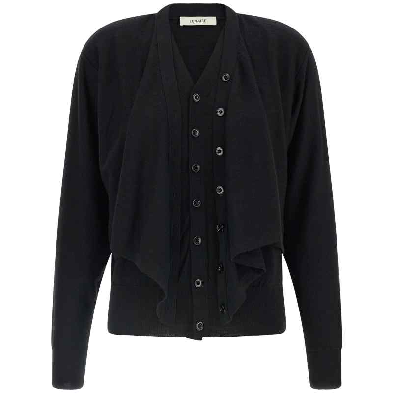 PO0056LK1063BK999_01_M_2026-08-24T09-23-33.105Z Lemaire Trompe Loeil Construction Cardigan