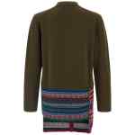 Comme Des Garçons Homme Plus Jacquard Insert Cardigan