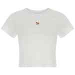 Maison Kitsuné Baby Fox Cropped T-shirt