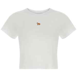 Maison Kitsuné Baby Fox Cropped T-shirt