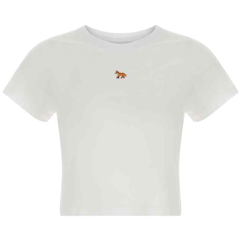 PW00111KJ7026P100_01_M_2026-03-20T09-47-37.273Z Maison Kitsuné Baby Fox Cropped T-shirt