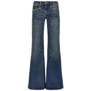 R13 Overflow Boy Flare Jeans