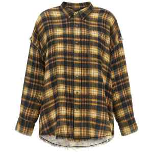 R13 Raw Cut Hem Shirt