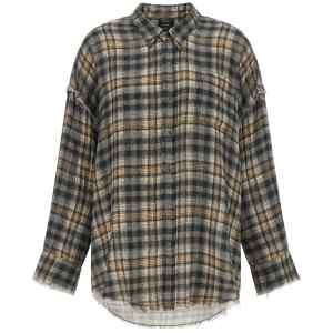 R13 Raw Cut Hem Shirt
