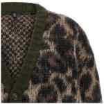 R13 Animal Print Cardigan
