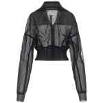 Rick Owens Dracucollar Cropped Bomber Jacket