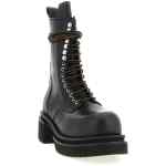 Rick Owens Lace Up Bogun Combat Boots