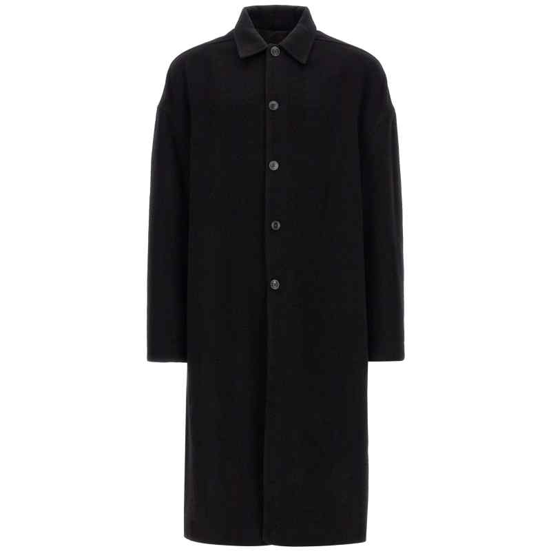 Rick Owens Buttoned Brad Coat