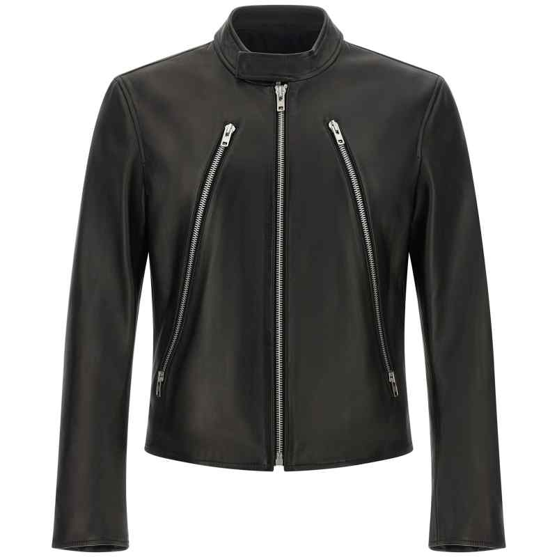 S50AM0489SY1460900_01_M_2026-07-07T09-19-37.595Z Maison Margiela 5-zip Leather Jacket