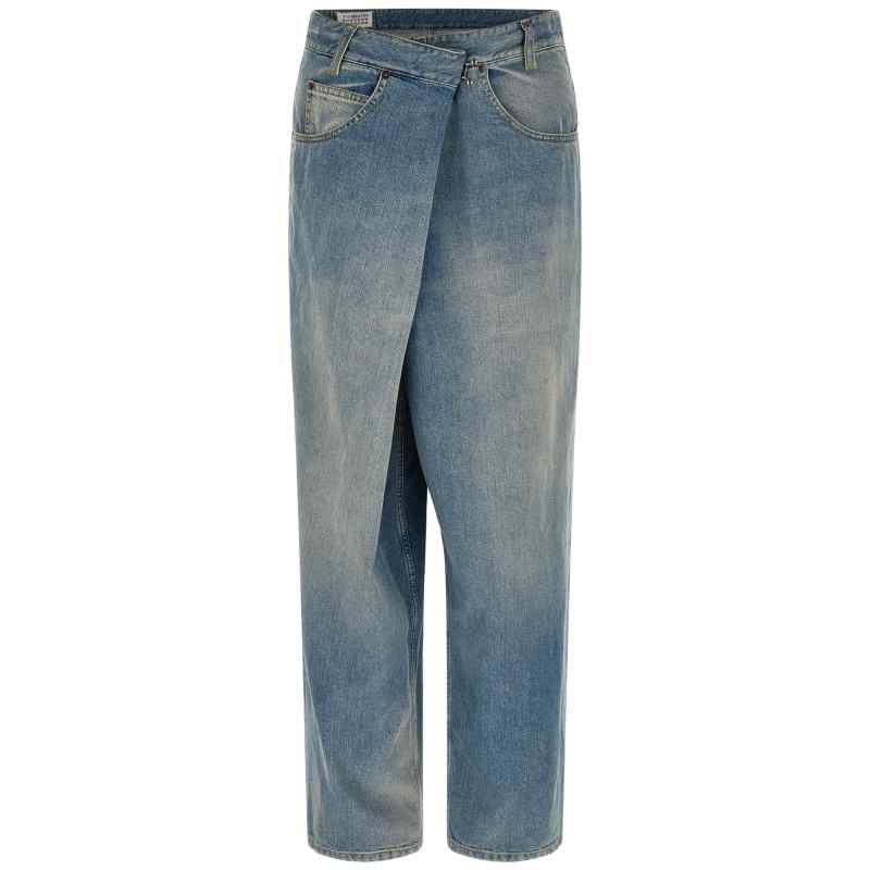 S51LA0188M30034962_01_M_2026-08-20T10-12-28.787Z Maison Margiela Wrap Asymmetric Closure Jeans