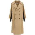 Mm6 Maison Margiela Trench Coat With Gloves