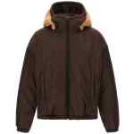 Dsquared2 Teddy Reversible Jacket With Logo Patch