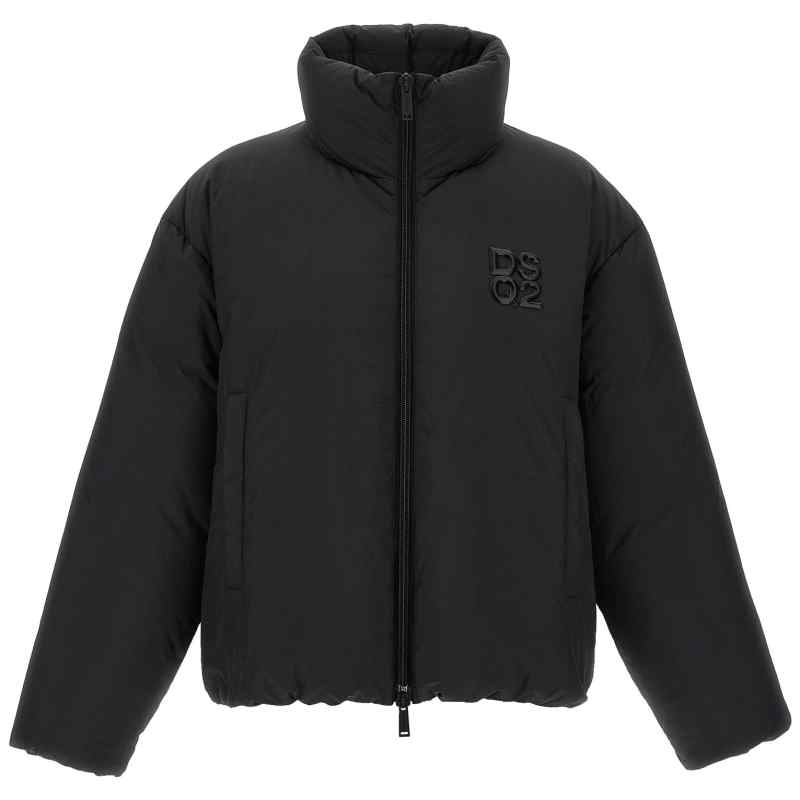 S74AM1589D35380900_01_M_2025-07-17T07-50-06.486Z Dsquared2 Ball Nylon Puffer Down Jacket
