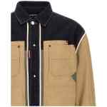Dsquared2 Two-material Denim Jacket