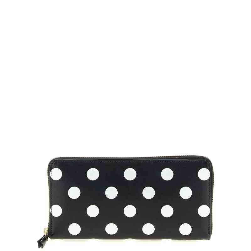 Comme Des Garcons Wallet Polka Dots Printed’ Wallet