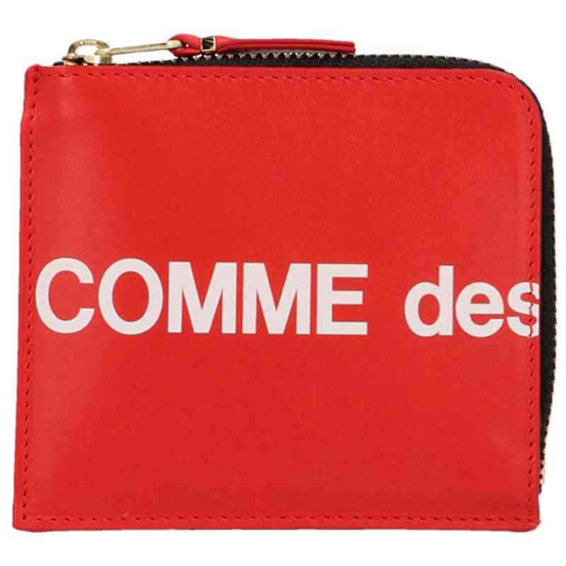 Comme Des Garcons Wallet Huge Logo Wallet