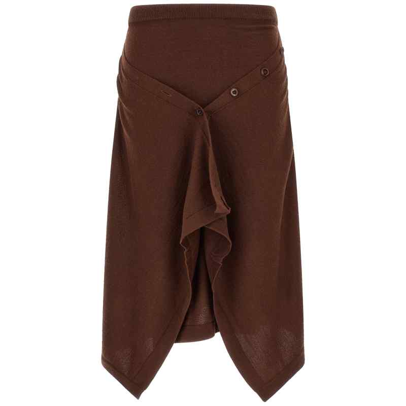 SK1082LK1063RE401_01_M_2026-08-21T09-09-49.066Z Lemaire Button Asymmetrical Skirt