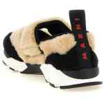 Marni Mary Jane Fur Sneakers