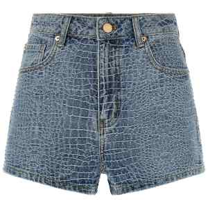 Self-Portrait Rhinestone Shorts