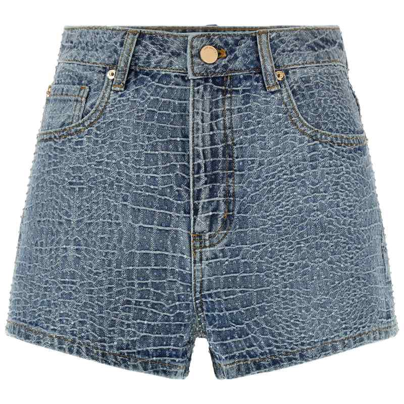 SS26804PBBLBLUE_01_M_2026-03-06T09-03-33.118Z Self-Portrait Rhinestone Shorts
