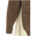 Undercover Two-material Cardigan