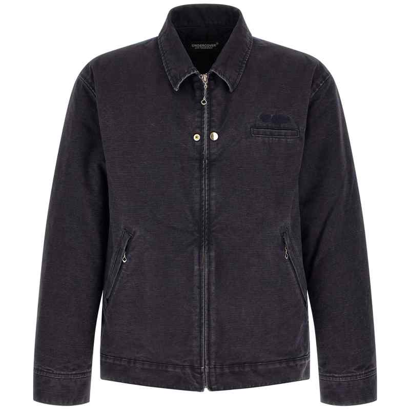 UC2F42022NAVY_01_M_2026-08-25T09-44-44.954Z Undercover Cotton Jacket With Photo Print